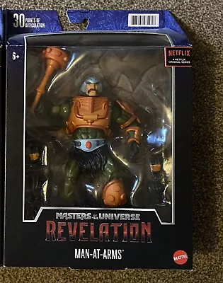 Buy Masters Of The Universe Revelation MAN AT ARMS Masterverse Figure New In Box • 14.99£