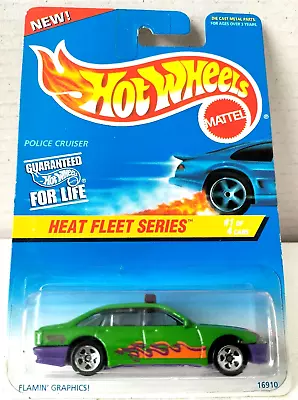 Buy Hot Wheels Police Cruiser - 1997 - Heat Fleet Series - Collector #537 • 6.99£
