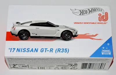 Buy HOT Wheels ID - `17 NISSAN GT-R (R35) - WHITE • 29.99£
