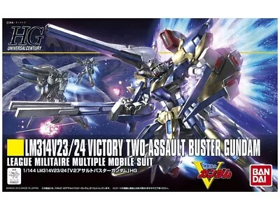 Buy Bandai HGUC 1/144 LM314V23/24 Victory Two Assault Buster Gundam [4573102577511] • 27.37£