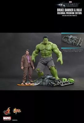 Buy Hot Toys Mms230 The Avengers Bruce Banner And Hulk Regional Premium Edition • 770.77£