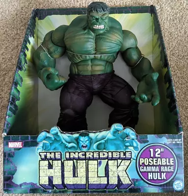 Buy 2003 ToyBiz Comic Series Rotocast Incredible Hulk 12 Inch Extremely Rare • 175£
