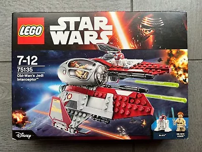 Buy LEGO STAR WARS: Obi-Wan's Jedi Interceptor (75135) - New In Factory Sealed Box • 67.67£