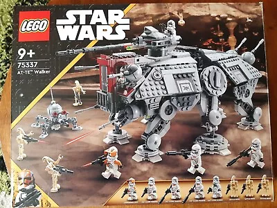 Buy Lego Star Wars Set 75337 AT TE Walker - New But Opened - Unbuilt - Complete! • 80£