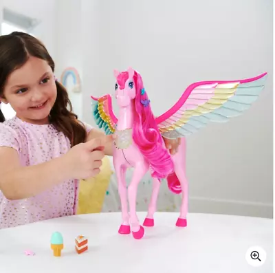 Buy Barbie A Touch Of Magic Pegasus Figure - Horse Playset Toys For Girls Toyset New • 31.99£