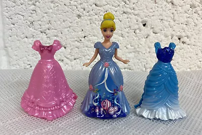 Buy Disney Princess Magiclip Magic Clip Doll Cinderella 3 Dress Fashion Edition • 13.95£