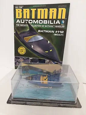 Buy Eaglemoss Automobilia Batman #112 Boat #56 & Magazine Carded • 9.99£
