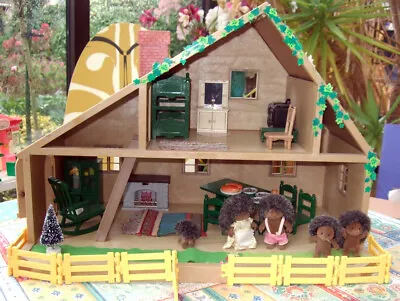 Buy Vintage Sylvanian Families Deluxe Country House • 67.11£