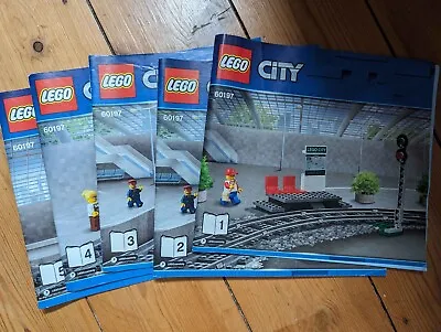 Buy Lego City 60197 Passenger Train Set Instructions – Complete – Good Condition • 4£