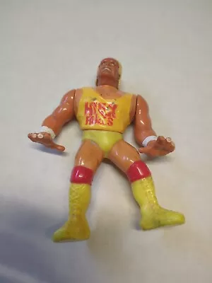 Buy WWF Hulk Hogan Gorilla Press Slam Wrestling Figure Hasbro Series 1 WWE WCW • 8.99£