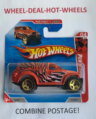 Buy Hot Wheels 2010 Race World (jungle) Power Panel Rare Short Card Moc! • 5£
