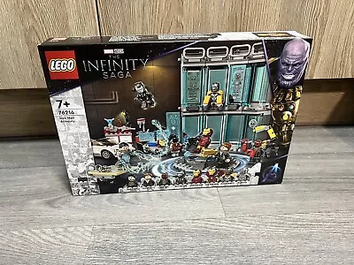 Buy LEGO Marvel: Iron Man Armory (76216) New & Sealed In Box Retired! • 59.99£