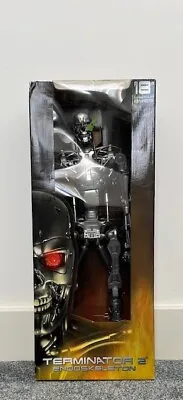 Buy NECA Reel Toys Terminator T2 T800 Endoskeleton 18  Light-Up Eyes Figure Rare. • 194.98£