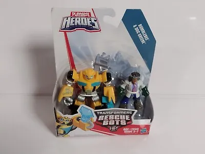 Buy Playskool Heroes Transformers Rescue Bots Bumblebee & Doc Greene Action Figure • 12.79£