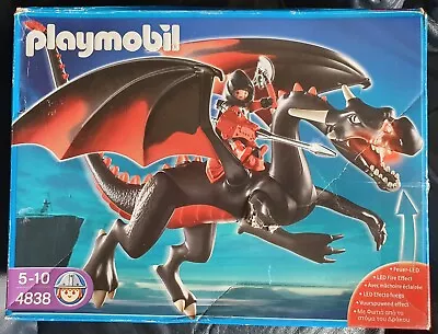 Buy Playmobil Dragon Set Rare Knights Woman & Dog • 24.99£