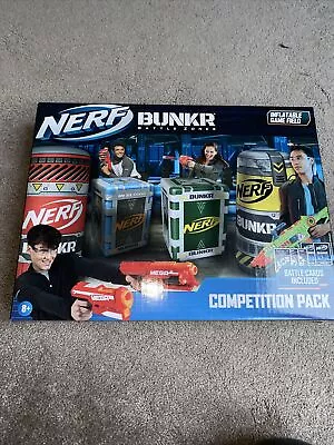 Buy Nerf Bunkr Competition Pack Inflatables Game Field Indoor Outdoor Battle Zones • 40£