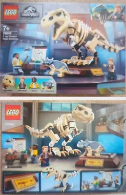 Buy LEGO Jurassic World: T. Rex Dinosaur Fossil Exhibition (76940). NEW/SEALED. MINT • 27.95£