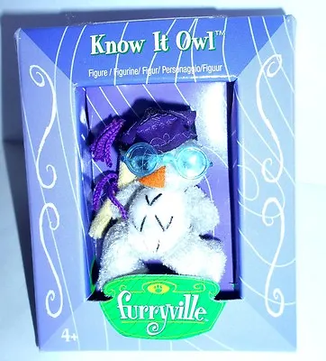 Buy Furryville Figure Know It Owl H3217 MATTEL • 4.87£