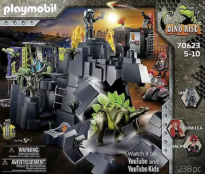 Buy Playmobil Dino Rise Crystal Mine With Dinosaur 70623 • 99.99£