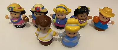 Buy 7 Fisher Price Little People Figures Including Cinderella And Prince Charming  • 12£