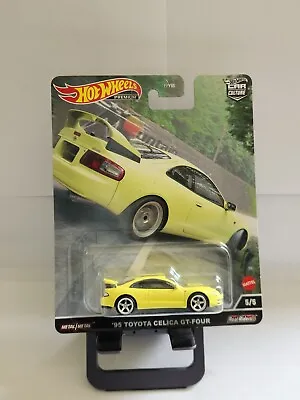 Buy Hot Wheels Car Culture '95 Toyota Celica GT-Four #5/5 Real Riders N70 • 5.48£