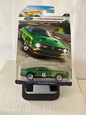 Buy Hot Wheels Ford Performance '71 Mustang Mach 1 #8/8 A10 • 11.84£