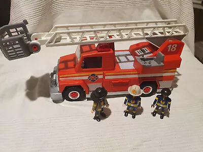 Buy Playmobil Fire Engine + Figures • 19.99£