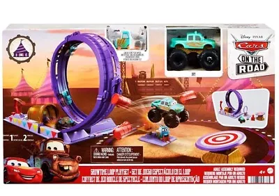 Buy Hot Wheels Disney/Pixar Cars Showtime Loop Playset, NEW • 29.99£