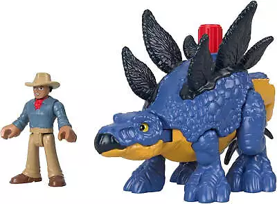 Buy Fisher-Price Imaginext Jurassic World Dominion Stegosaurus Dinosaur • 26.99£