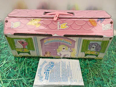 Buy My Little Pony G1 Carry Case Stable Plus Leaflet Vintage Toy Hasbro 1986 VGC • 45£