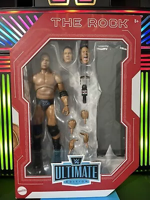 Buy WWE Mattel Ultimate Edition The Rock Legends Figure • 45£