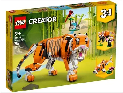 Buy LEGO Creator 3-in-1 Set 31129  Majestic Tiger - New & Sealed Brand New Sealed 2 • 32.99£