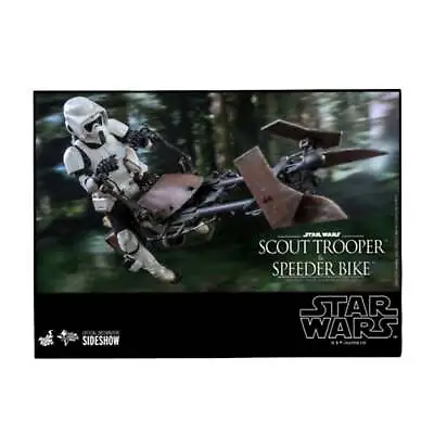 Buy Scout Trooper™ And Speeder Bike™ Sixth Scale Figure Set By Hot Toys Movie Master • 539.99£