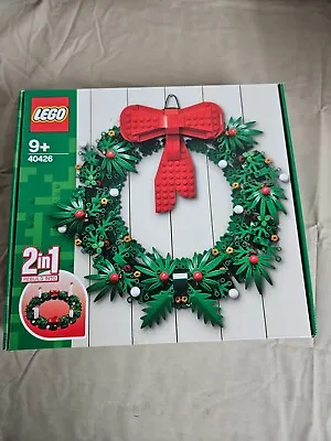 Buy LEGO Advent/Christmas: Christmas Wreath 2-in-1 (40426) New & Sealed • 3.20£