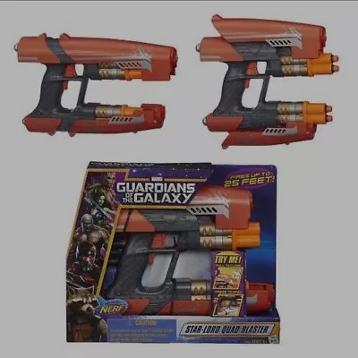 Buy Guardians Of The Galaxy Star Lord Quad Blaster Nerf Guns. Working. With Bullets • 0.01£