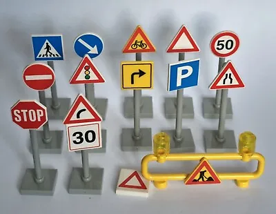 Buy 77. Bundle Lego Road Signs Parts Pieces • 13£