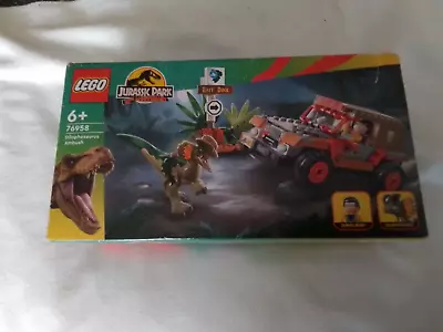 Buy LEGO Jurassic Park: Dilophosaurus Ambush (76958) • 14.75£