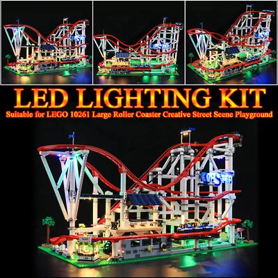 Buy LED Light Kit For LEGOs Rollercoaster Model 10261 Set • 33.59£