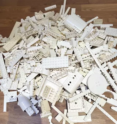 Buy 500g 1/2KG White Lego Genuine Assorted Bricks/Tiles, Parts Joblot City, MOC • 8.49£