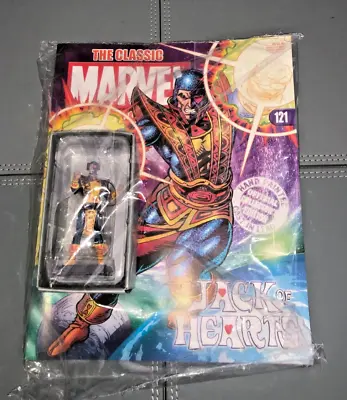 Buy Eaglemoss Marvel Classic Collection Jack Of Hearts No 121 Display Figure And Mag • 7.99£