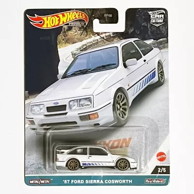 Buy Hot Wheels Premium Canyon 87 Ford Sierra Cosworth (White) Car Culture • 9.47£