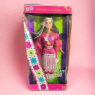 Buy Barbie Special Edition American Native Barbie / Mattel 1994 • 64.76£