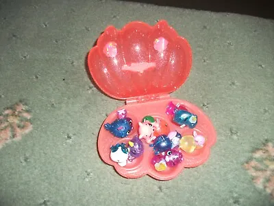 Buy Very Rare!HATCHIMALS COLLEGGTIBLES 11 COLLEGGTIBLES HATCHIMALS IN PINK CLAMSHELL • 9.59£