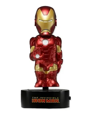 Buy Marvel Iron Man Solar Powered Body Knocker Neca 613917 • 14.08£