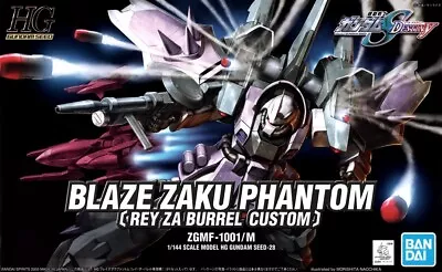 Buy Bandai HG 1/144 Blade Zaku Custom [Rey Za Burrel Custom] [4573102579218] • 22.43£