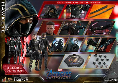 Buy Clearance Sale! 1/6 Hot Toys Mms532 Marvel Avengers: Endgame Hawkeye Deluxe Ver • 230.99£