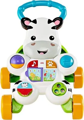 Buy Fisher-Price Learn With Me Zebra Walker – UK English Edition, Musical Infant  • 29.66£