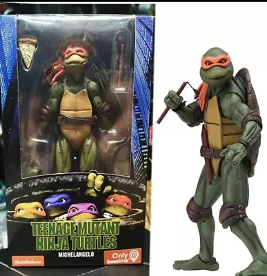 Buy NECA Teenage Mutant Ninja Turtles Michelangelo Action Figure • 18.71£