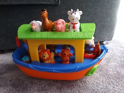 Buy FISHER PRICE MUSICAL NOAH'S ARK, Animal Noises And Keyboard.  Exc Cond. • 10£