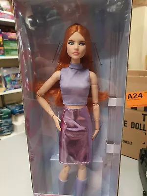 Buy Barbie Signature Looks Purple Red Hair Dress - Mattel • 46.25£
